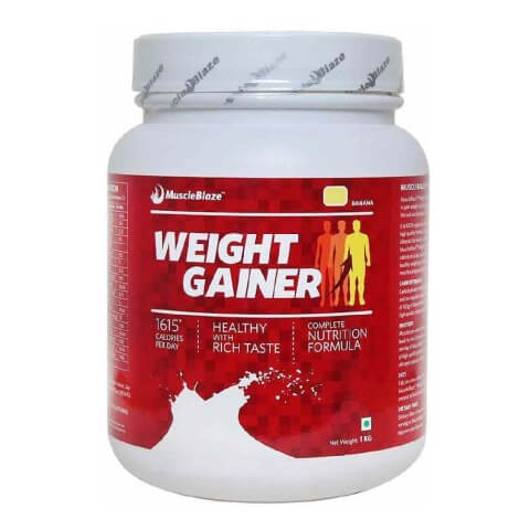 MuscleBlaze Weight Gainer, 2.2 lb Banana MuscleBlaze Weight Gainer, 2.2 lb Banana