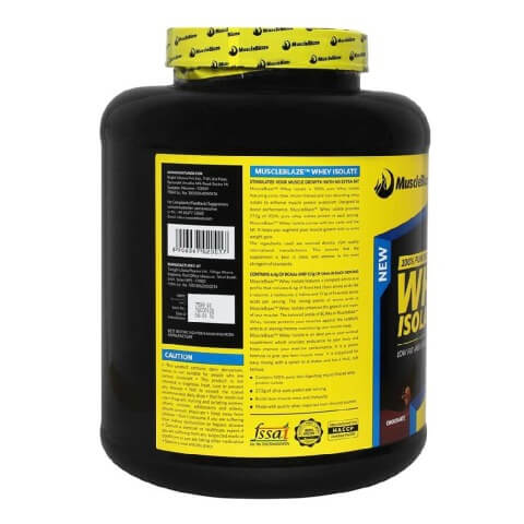MuscleBlaze Whey Isolate, 4.4 lb Chocolate MuscleBlaze Whey Isolate, 4.4 lb Chocolate