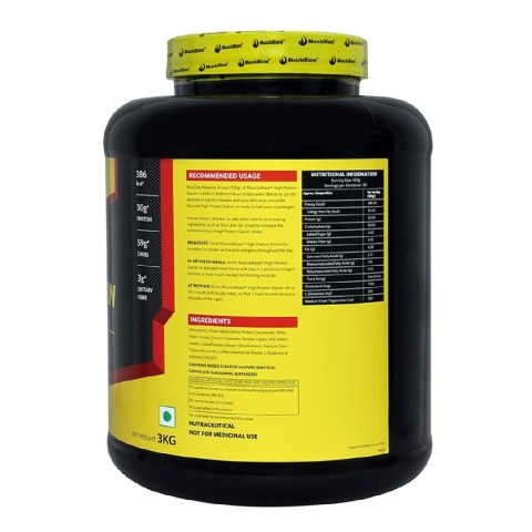 high protein gainer muscleblaze
