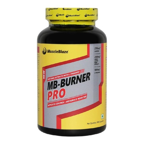 MuscleBlaze Burner PRO Thermogenic Fat Burner, 90 capsules Unflavoured MuscleBlaze Burner PRO Thermogenic Fat Burner, 90 capsules Unflavoured