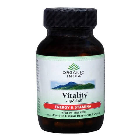 Organic India Vitality Capsules, 60 capsules Organic India Vitality Capsules, 60 capsules