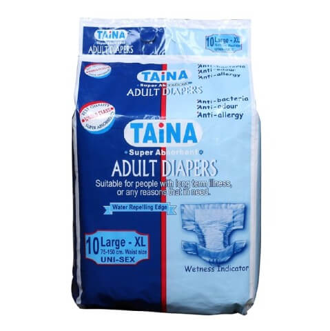 Taina Adult Diaper, Extra Large 10