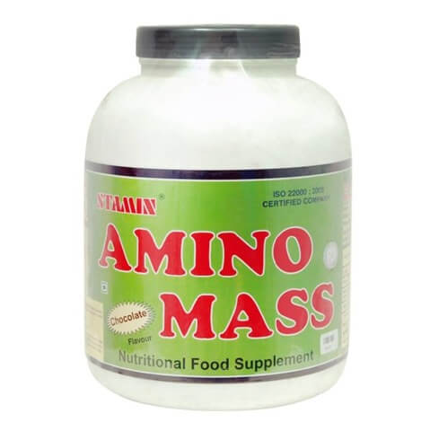 Stamin Nutrition Amino Mass,  4.4 lb  Chocolate 