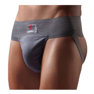 Omtex Gym Supporter (Pack of 2), Medium Grey