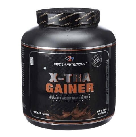 British Nutritions X-Tra Gainer, 5.5 lb Chocolate