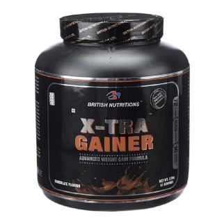 British Nutritions X-Tra Gainer, 5.5 lb Chocolate