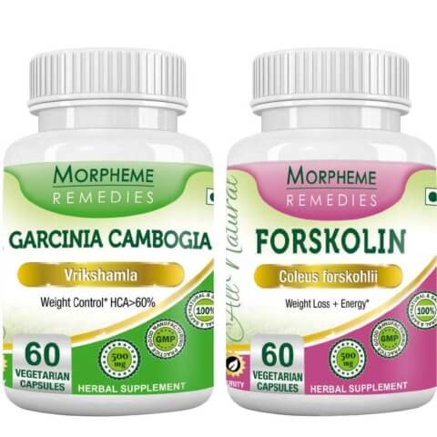 Morpheme Remedies Garcinia Cambogia + Forskolin, 120 capsules Unflavoured Morpheme Remedies Garcinia Cambogia + Forskolin, 120 capsules Unflavoured