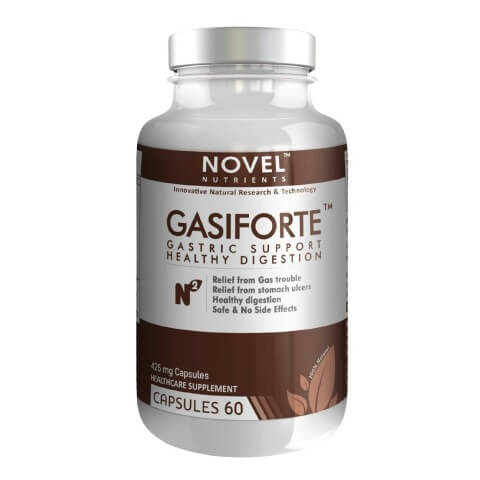 Novel Nutrients Gasiforte (425mg), 60 capsules Novel Nutrients Gasiforte (425mg), 60 capsules
