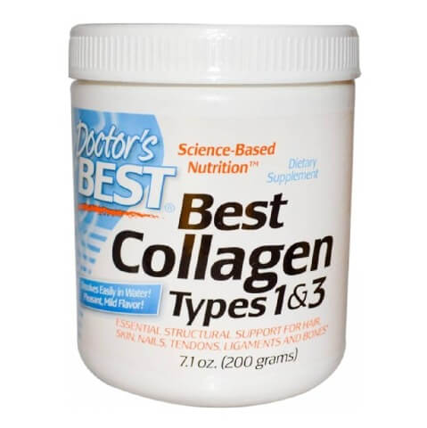 Doctor's Best Collagen Types 1& 3, 200 g Unflavoured Doctor's Best Collagen Types 1& 3, 200 g Unflavoured