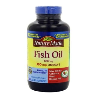 Nature Made Fish Oil (1000mg), 250 softgels