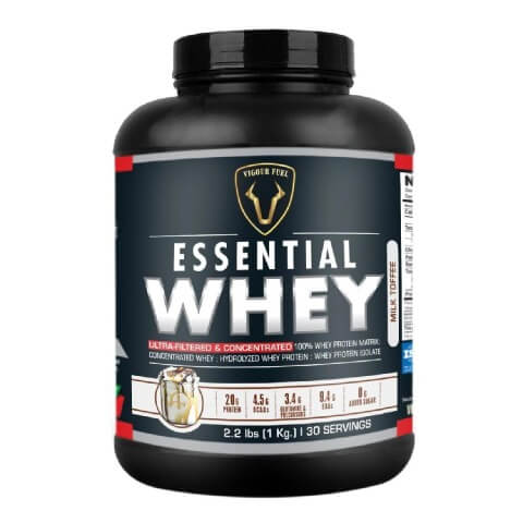 Vigour Fuel Essential Whey Protein, 2.2 lb Milk Toffee