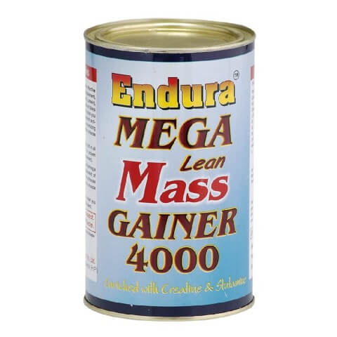 Endura Mega Lean Mass Gainer 4000, Unflavoured 1.1 lb Endura Mega Lean Mass Gainer 4000, Unflavoured 1.1 lb