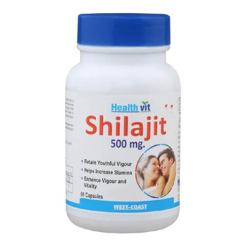Healthvit Shilajit (500mg), 60 capsules Healthvit Shilajit (500mg), 60 capsules
