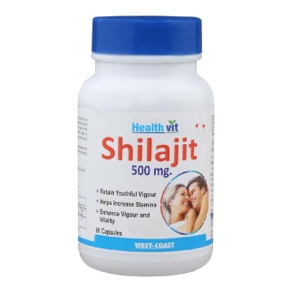 Healthvit Shilajit (500mg), 60 capsules