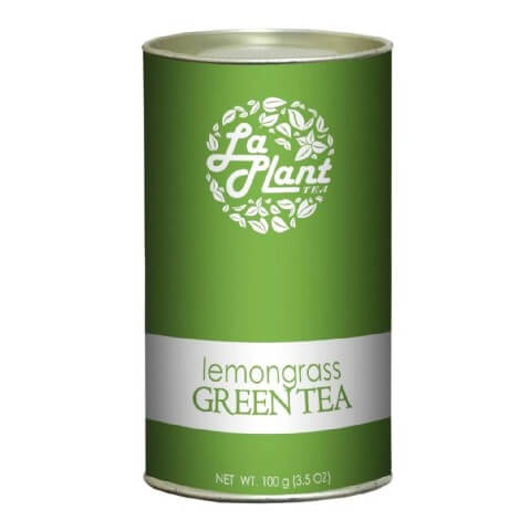 Laplant Lemongrass Green Tea Long Leaf, 100 g Natural Laplant Lemongrass Green Tea Long Leaf, 100 g Natural
