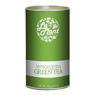 Laplant Lemongrass Green Tea Long Leaf, 100 g Natural