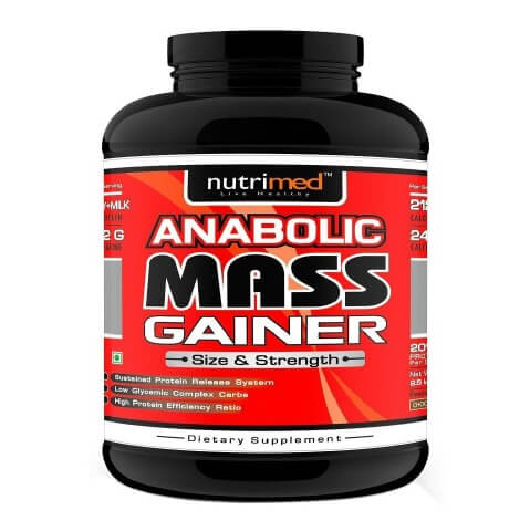 Nutrimed Anabolic Mass Gainer,  Chocolate  5.5 lb 