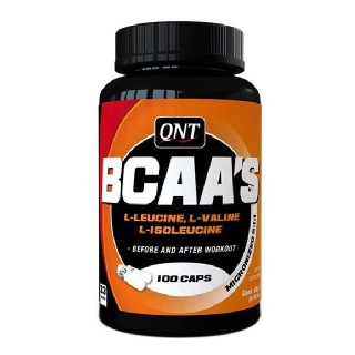 QNT BCAA's + Vit. B-6, 100 capsules Unflavoured