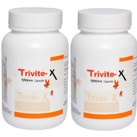 Jain Trivite-X (Pack of 2), 30 capsules Jain Trivite-X (Pack of 2), 30 capsules