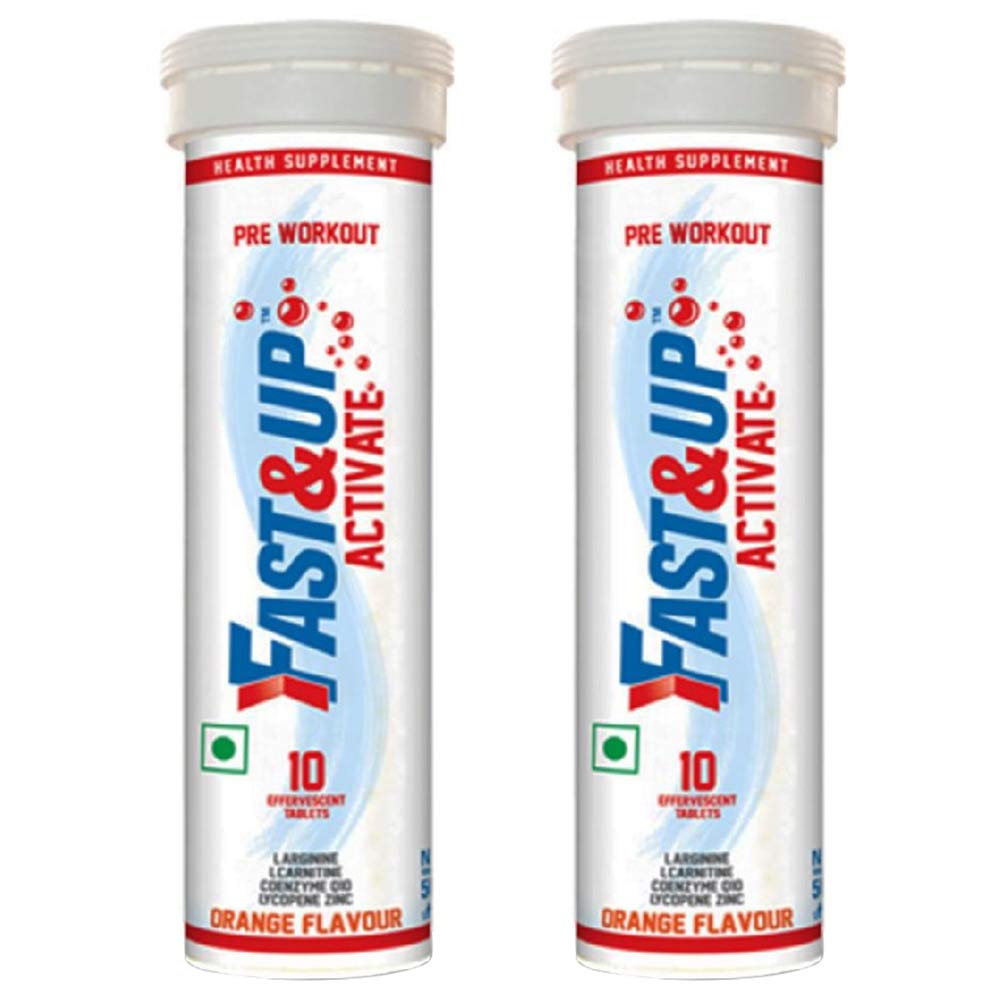 Fast & Up PreWorkout Activate, 2 Piece(s)/Pack Orange at Best Price in