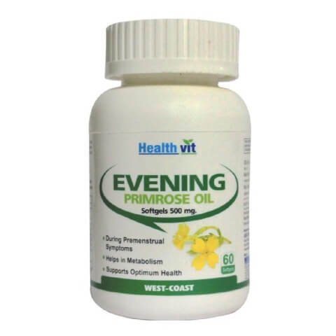 Healthvit Evening Primrose Oil (500 mg), 60 softgels Healthvit Evening Primrose Oil (500 mg), 60 softgels