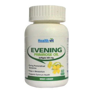 Healthvit Evening Primrose Oil (500 mg), 60 softgels