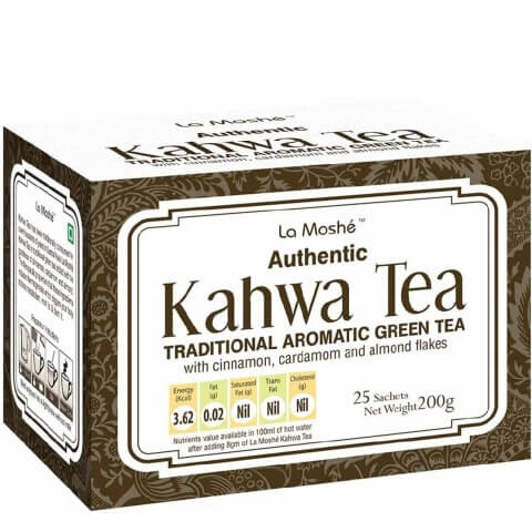 La Moshé Authentic Kahwa Tea, 25 sachets/pack Natural La Moshé Authentic Kahwa Tea, 25 sachets/pack Natural