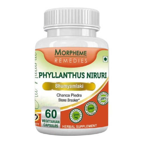 Morpheme Remedies Phyllanthus Niruri (500 mg), 60 veggie capsule(s) Morpheme Remedies Phyllanthus Niruri (500 mg), 60 veggie capsule(s)