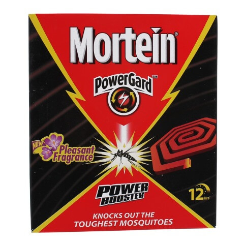 Mortein Powerguard Booster Coil , 12 HRS