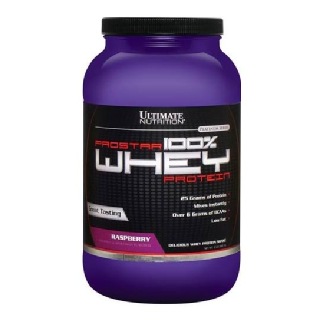 Ultimate Nutrition Prostar 100% Whey Protein, 2 lb Raspberry