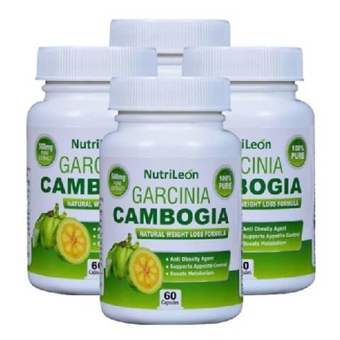 NutriLeon Garcinia Cambogia (Pack of 4), 60 capsules NutriLeon Garcinia Cambogia (Pack of 4), 60 capsules