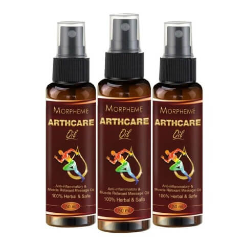 Morpheme Remedies Arthcare Oil With Spray (Pack of 3), 50 ml Morpheme Remedies Arthcare Oil With Spray (Pack of 3), 50 ml