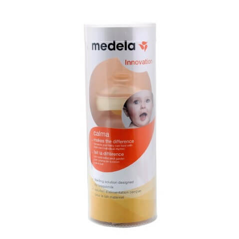 Medela Calma Solitaire with Breat Milk Bottle