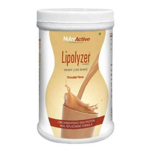 NutroActive Lipolyzer Weight Loss Shake, 0.5 kg Chocolate NutroActive Lipolyzer Weight Loss Shake, 0.5 kg Chocolate