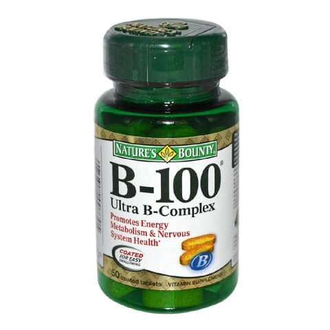 Nature's Bounty B-100 Ultra B-Complex, 50 tablet(s) Unflavoured