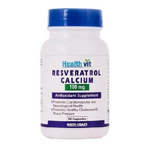 Healthvit Resveratrol Calcium (100 mg), 60 capsules Healthvit Resveratrol Calcium (100 mg), 60 capsules