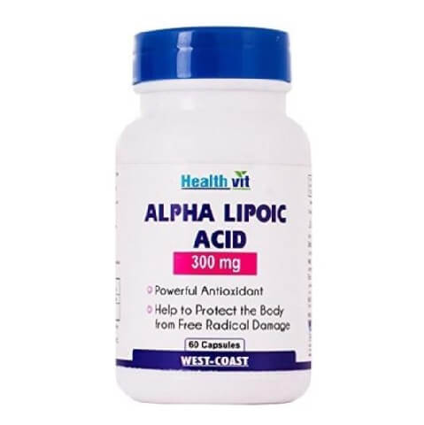 Healthvit Alpha Lipoic Acid (300 mg), 60 capsules Healthvit Alpha Lipoic Acid (300 mg), 60 capsules