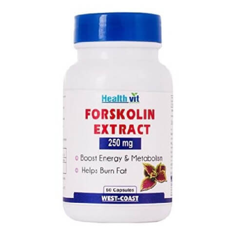 Healthvit Forskolin Extract (250 mg), 60 capsules Unflavoured Healthvit Forskolin Extract (250 mg), 60 capsules Unflavoured