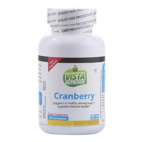 Vista Nutrition Cranberry (800mg), 60 veggie capsule(s) Vista Nutrition Cranberry (800mg), 60 veggie capsule(s)