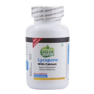 Vista Nutrition Lycopene with Calcium, 30 capsules