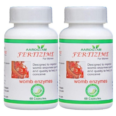 Aarogyam Fertizime, 60 capsules/pack - Pack of 2 Aarogyam Fertizime, 60 capsules/pack - Pack of 2