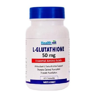Healthvit L-Glutathione (50 mg), 60 capsules