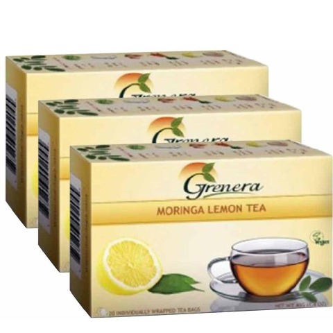 Grenera Moringa Tea, Lemon 20 Piece(s)/Pack - Pack of 3 Grenera Moringa Tea, Lemon 20 Piece(s)/Pack - Pack of 3