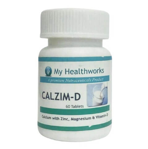 My Healthworks CALZIM-D, Unflavoured 60 tablet(s) My Healthworks CALZIM-D, Unflavoured 60 tablet(s)