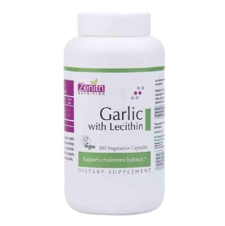 Zenith Nutrition Garlic with Lecithin, 300 veggie capsule(s)