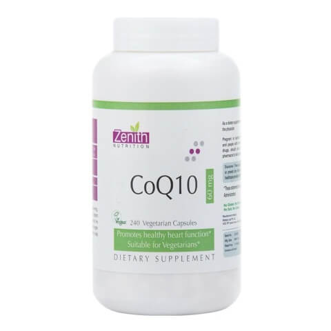Zenith Nutrition CoQ10,  240 veggie capsule(s) 
