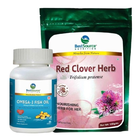 BestSource Nutrition For Women Health Combo 1 - Red Clover + Omega 3 BestSource Nutrition For Women Health Combo 1 - Red Clover + Omega 3