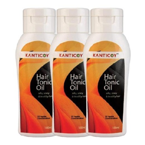 Kanticoy Hair Tonic Oil, 100 ml - Pack of 3 Kanticoy Hair Tonic Oil, 100 ml - Pack of 3
