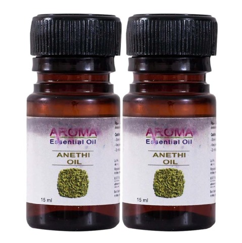 Healthvit Aroma Anethi Oil, 15 ml for All Skin Types - Pack of 2 Healthvit Aroma Anethi Oil, 15 ml for All Skin Types - Pack of 2