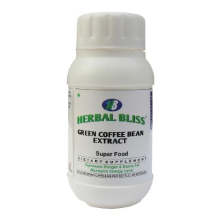 Herbal Bliss Green Coffee Bean Extract, 60 capsules
